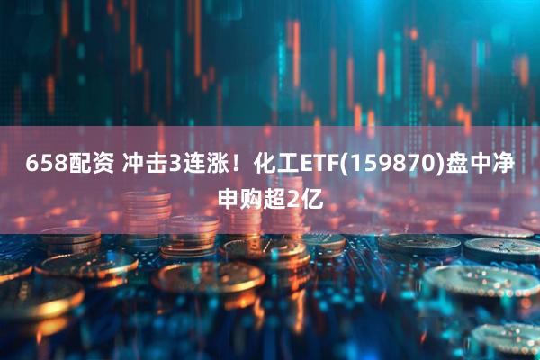 658配资 冲击3连涨！化工ETF(159870)盘中净申购超2亿