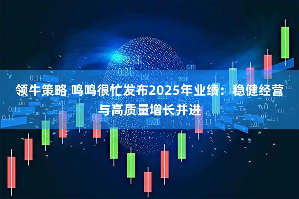 领牛策略 鸣鸣很忙发布2025年业绩：稳健经营与高质量增长并进