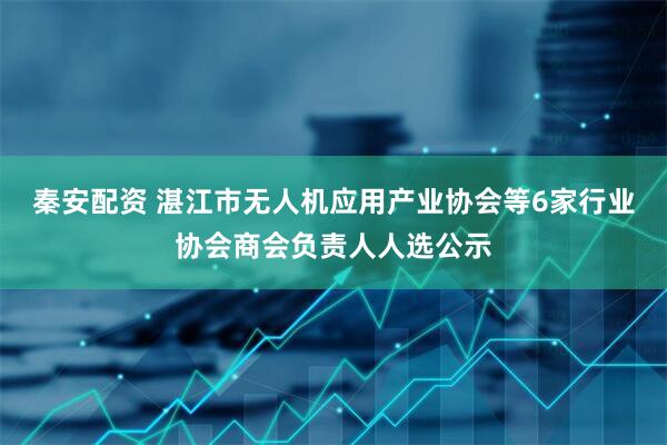 秦安配资 湛江市无人机应用产业协会等6家行业协会商会负责人人选公示