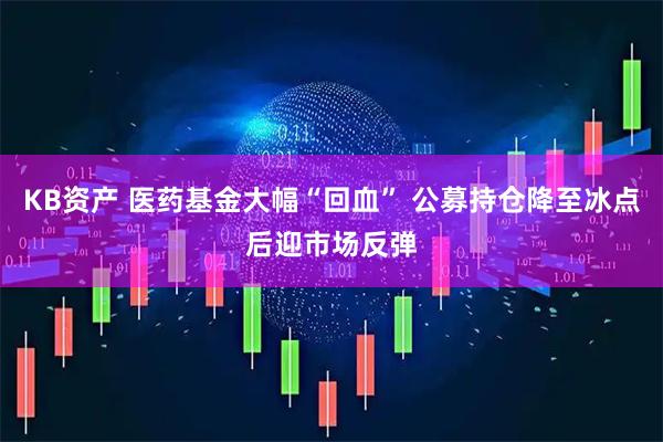 KB资产 医药基金大幅“回血” 公募持仓降至冰点后迎市场反弹
